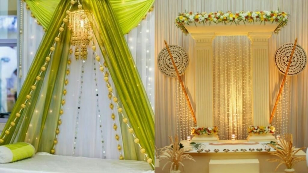 15+ Innovative Ganpati decoration ideas at home: Items, Background